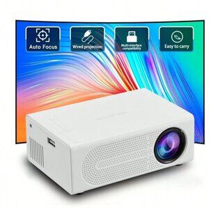 High Definition Mini Projector Vivid 3D Vision Compact And Portable Compatible